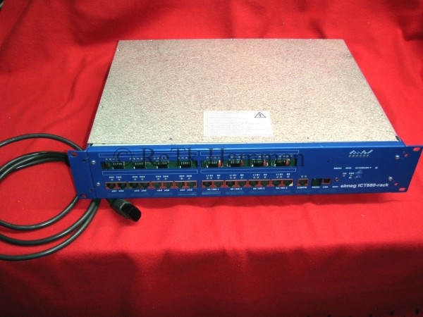 ELMEG Funkwerk ICT880 RACK TK-AnlageTelefonanlage Re_MSt Anlage ICT 880